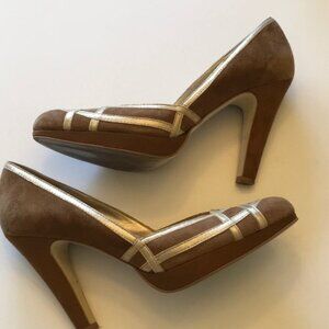 JESSICA SIMPSON Suede heels